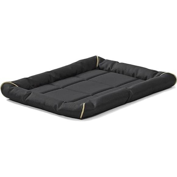 Dog Bed for Metal Dog Crates, 30-Inch, Black, 30.0"L x 21.0"W x 3.0"Th - Picture 6 of 6